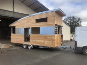 Vue extérieure tiny house